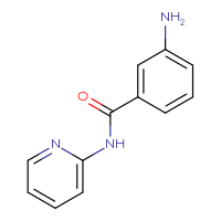 Chemical structure of 3-amino-N-(pyridin-2-yl)benzamide - CSSB00000287620
