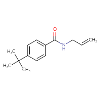 Chemical structure of 4-tert-butyl-N-(prop-2-en-1-yl)benzamide - CSSB00000252723