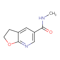 Chemical structure of N-methyl-2H,3H-furo[2,3-b]pyridine-5-carboxamide - CSSB14900265115