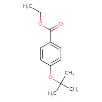 Chemical structure of ethyl 4-(tert-butoxy)benzoate - CSSB00010164546