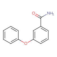 Chemical structure of 3-phenoxybenzamide - CSSB00000003336