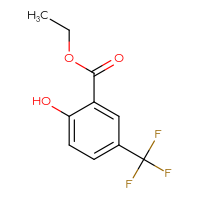 Chemical structure of ethyl 2-hydroxy-5-(trifluoromethyl)benzoate - CSSB00010149464