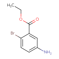 Chemical structure of ethyl 5-amino-2-bromobenzoate - CSSB00011581626