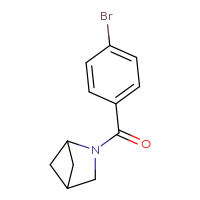 Chemical structure of 2-(4-bromobenzoyl)-2-azabicyclo[2.1.1]hexane - CSSB00119284418
