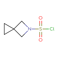 Chemical structure of 5-azaspiro[2.3]hexane-5-sulfonyl chloride - CSSB00109415032