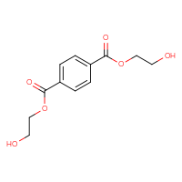 Chemical structure of 1,4-bis(2-hydroxyethyl) benzene-1,4-dicarboxylate - CSSB00011017087