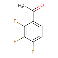 Chemical structure of 1-(2,3,4-trifluorophenyl)ethan-1-one - CSSB00011216411