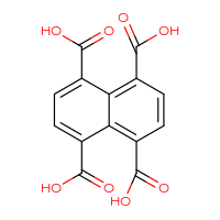 Chemical structure of naphthalene-1,4,5,8-tetracarboxylic acid - CSSB00000034083