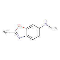 Chemical structure of N,2-dimethyl-1,3-benzoxazol-6-amine - CSSB00021084766