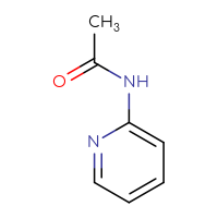 Chemical structure of N-(pyridin-2-yl)acetamide - CSSB00000011179