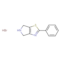 Chemical structure of 2-phenyl-4H,5H,6H-pyrrolo[3,4-d][1,3]thiazole hydrobromide - CSSB00102564633