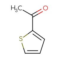 Chemical structure of 1-(thiophen-2-yl)ethan-1-one - CSSB00000185736