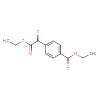 Chemical structure of ethyl 4-(2-ethoxy-2-oxoacetyl)benzoate - CSSB00020567755