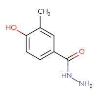 Chemical structure of 4-hydroxy-3-methylbenzohydrazide - CSSB00014269538