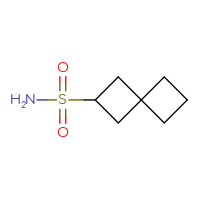 Chemical structure of spiro[3.3]heptane-2-sulfonamide - CSSB00036076180