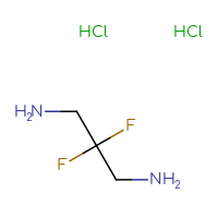 C3H10Cl2F2N2