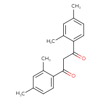 Chemical structure of 1,3-bis(2,4-dimethylphenyl)propane-1,3-dione - CSSB00015198349