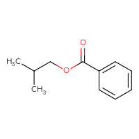 Chemical structure of 2-methylpropyl benzoate - CSSB00000005832