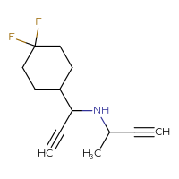 C13H17F2N