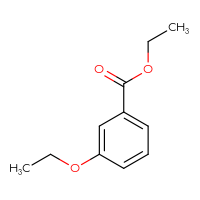 Chemical structure of ethyl 3-ethoxybenzoate - CSSB00000171741
