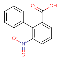Chemical structure of 6-nitro-[1,1'-biphenyl]-2-carboxylic acid - CSSB00032003954