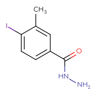 Chemical structure of 4-iodo-3-methylbenzohydrazide - CSSB00000049697