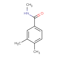 Chemical structure of N,3,4-trimethylbenzamide - CSSB00000159929