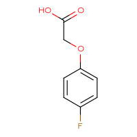 Chemical structure of 2-(4-fluorophenoxy)acetic acid - CSSB00000184765