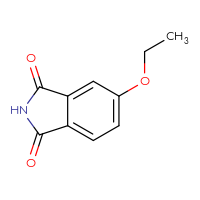 Chemical structure of 5-ethoxy-2,3-dihydro-1H-isoindole-1,3-dione - CSSB00000695522