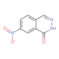 Chemical structure of 7-nitro-1,2-dihydrophthalazin-1-one - CSSB00010713101