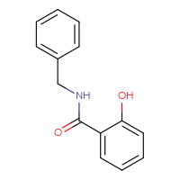 Chemical structure of N-benzyl-2-hydroxybenzamide - CSSB00000153128