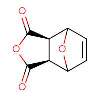 Chemical structure of (2R,6S)-4,10-dioxatricyclo[5.2.1.0²,⁶]dec-8-ene-3,5-dione - CSSB02125977321