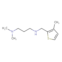 Chemical structure of [3-(dimethylamino)propyl][(3-methylthiophen-2-yl)methyl]amine - CSSB00000201090