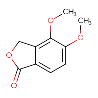 Chemical structure of 4,5-dimethoxy-1,3-dihydro-2-benzofuran-1-one - CSSB00102608174