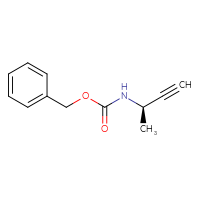 Chemical structure of benzyl N-[(2R)-but-3-yn-2-yl]carbamate - CSSB00015985478