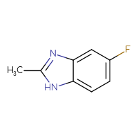 Chemical structure of 5-fluoro-2-methyl-1H-1,3-benzodiazole - CSSB00000723805