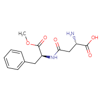Chemical structure of (2S)-2-amino-3-{[(2S)-1-methoxy-1-oxo-3-phenylpropan-2-yl]carbamoyl}propanoic acid - CSSB00102625355