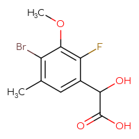C10H10BrFO4