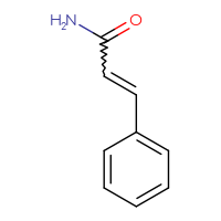 Chemical structure of 3-phenylprop-2-enamide - CSSB00020647039