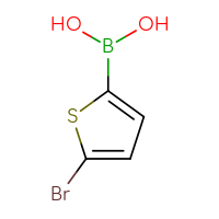 Chemical structure of (5-bromothiophen-2-yl)boronic acid - CSSB00009813780