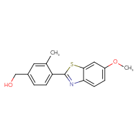 Chemical structure of [4-(6-methoxy-1,3-benzothiazol-2-yl)-3-methylphenyl]methanol - CSSB03491432747