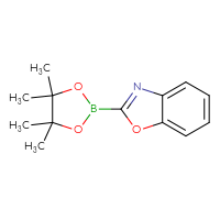 Chemical structure of 2-(4,4,5,5-tetramethyl-1,3,2-dioxaborolan-2-yl)-1,3-benzoxazole - CSSB00010171795
