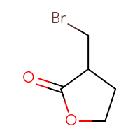Chemical structure of 3-(bromomethyl)oxolan-2-one - CSSB00009896478