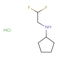 C7H14ClF2N