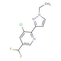 C11H10ClF2N3