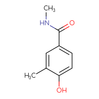 Chemical structure of 4-hydroxy-N,3-dimethylbenzamide - CSSB00012179576
