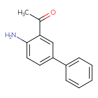 Chemical structure of 1-{4-amino-[1,1'-biphenyl]-3-yl}ethan-1-one - CSSB00010568617