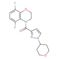 C17H17F2N3O3