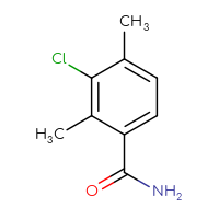 Chemical structure of 3-chloro-2,4-dimethylbenzamide - CSSB00135234754