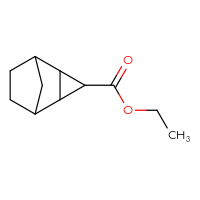Chemical structure of ethyl tricyclo[3.2.1.0²,⁴]octane-3-carboxylate - CSSB00012793356